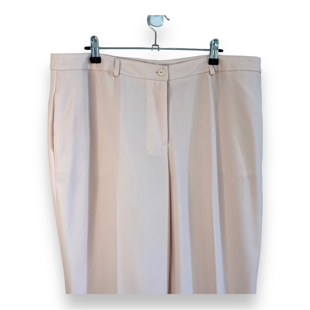 Peter Nygard - Wide Leg Pant in Blush Pink - Size 16 - Picture 5 of 10